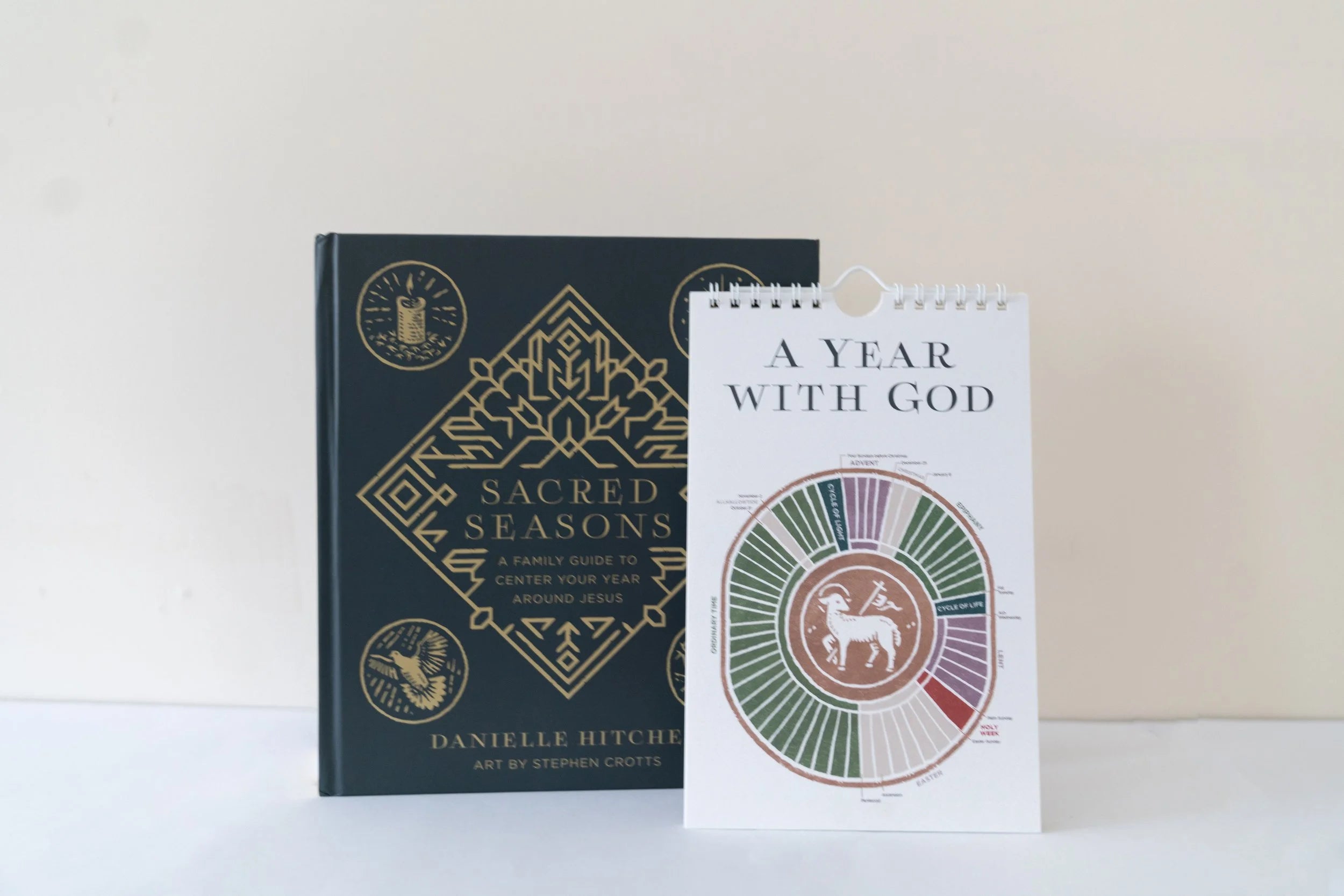 Sacred Seasons + Liturgical Year Perpetual Wall Calendar Set