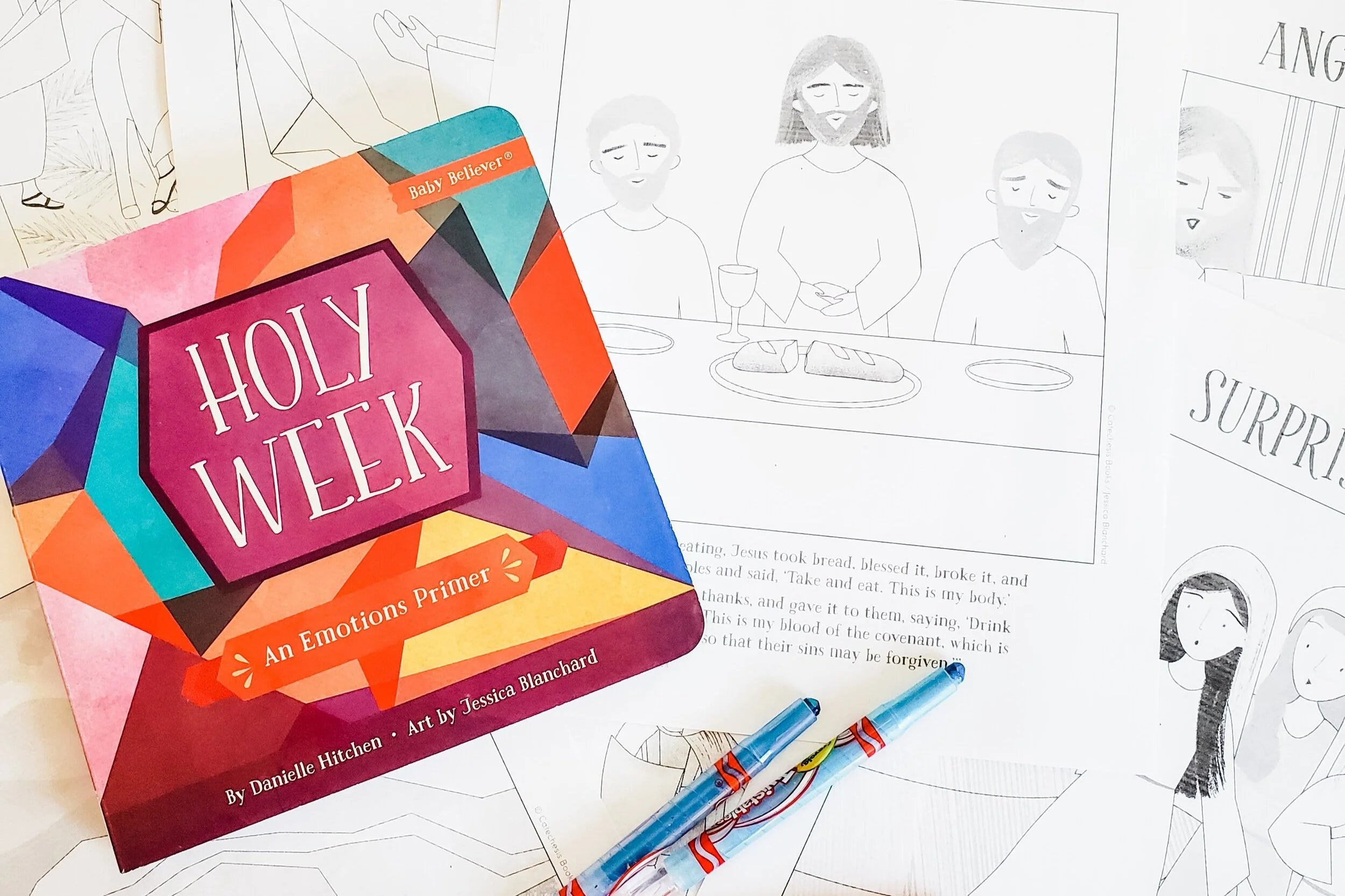Holy Week Coloring Pages