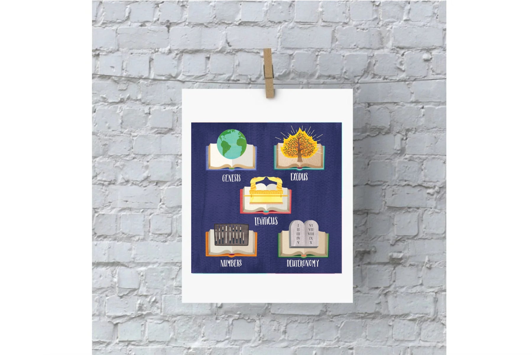First Bible Basics Art Prints