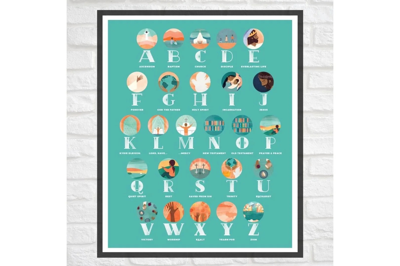 We Believe ABC Poster