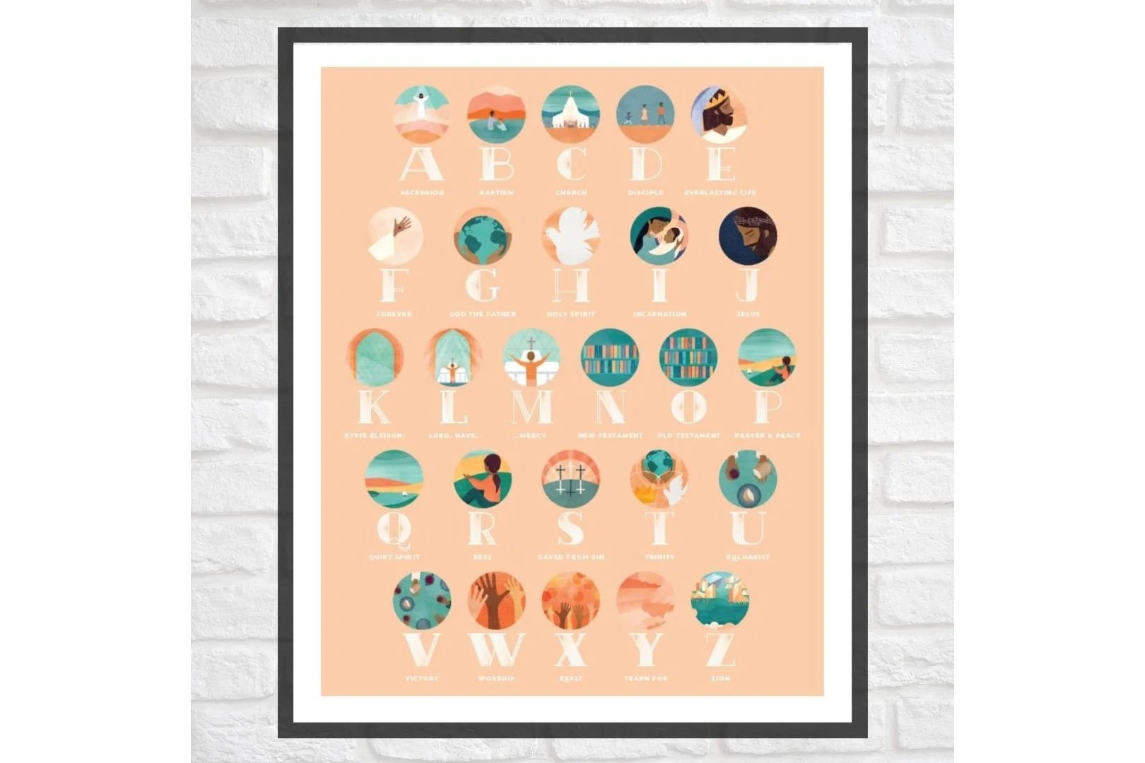 We Believe ABC Poster