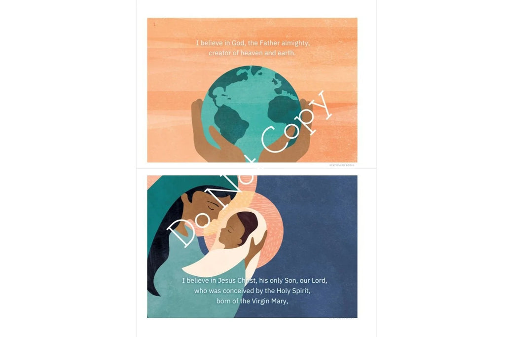PRINTABLE Apostles' Creed Memorization Cards