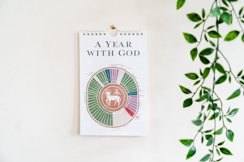 Liturgical Year Perpetual Wall Calendar