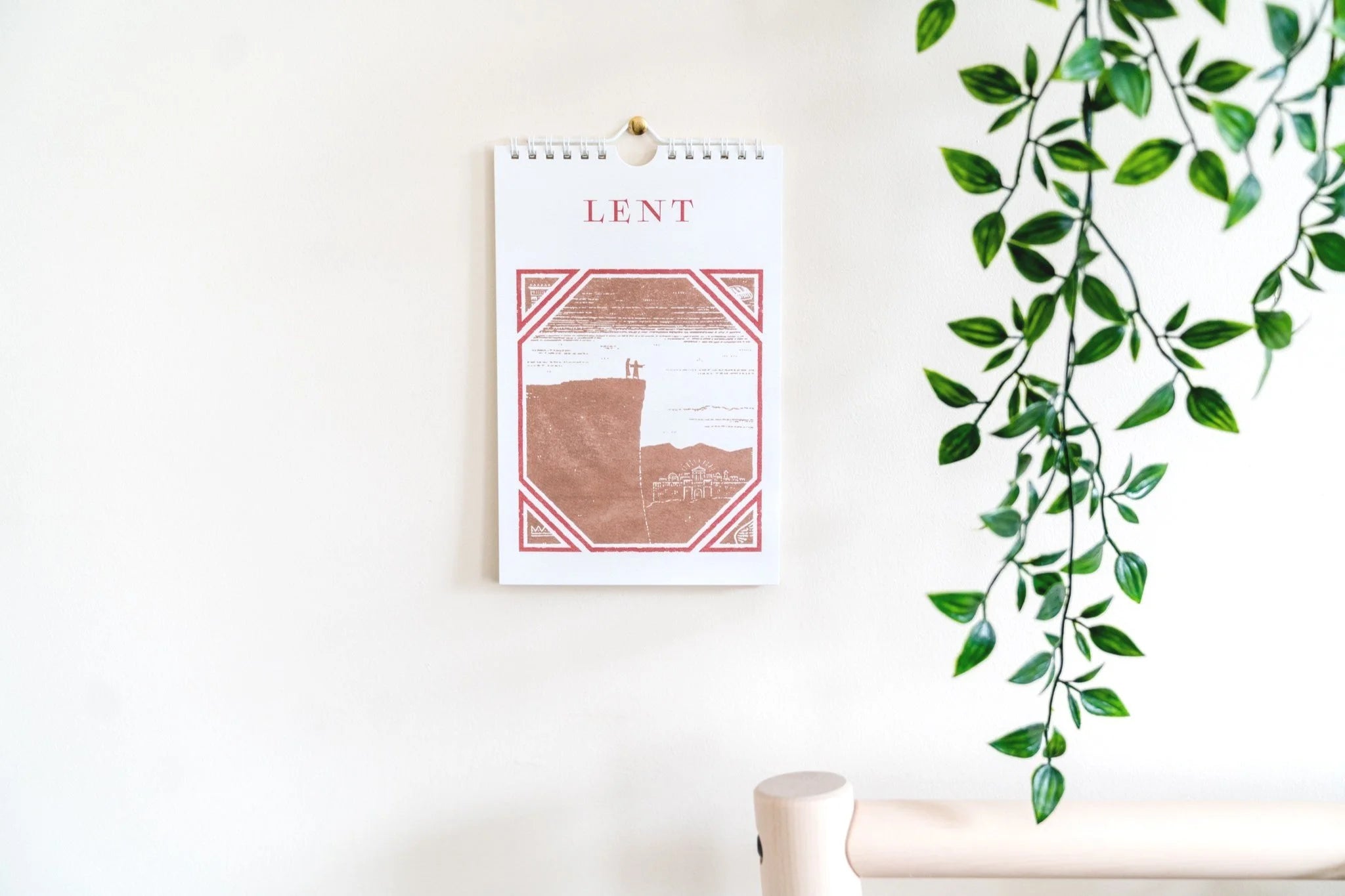 Liturgical Year Perpetual Wall Calendar
