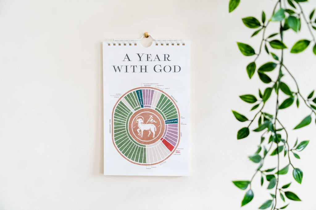 Liturgical Year Perpetual Wall Calendar