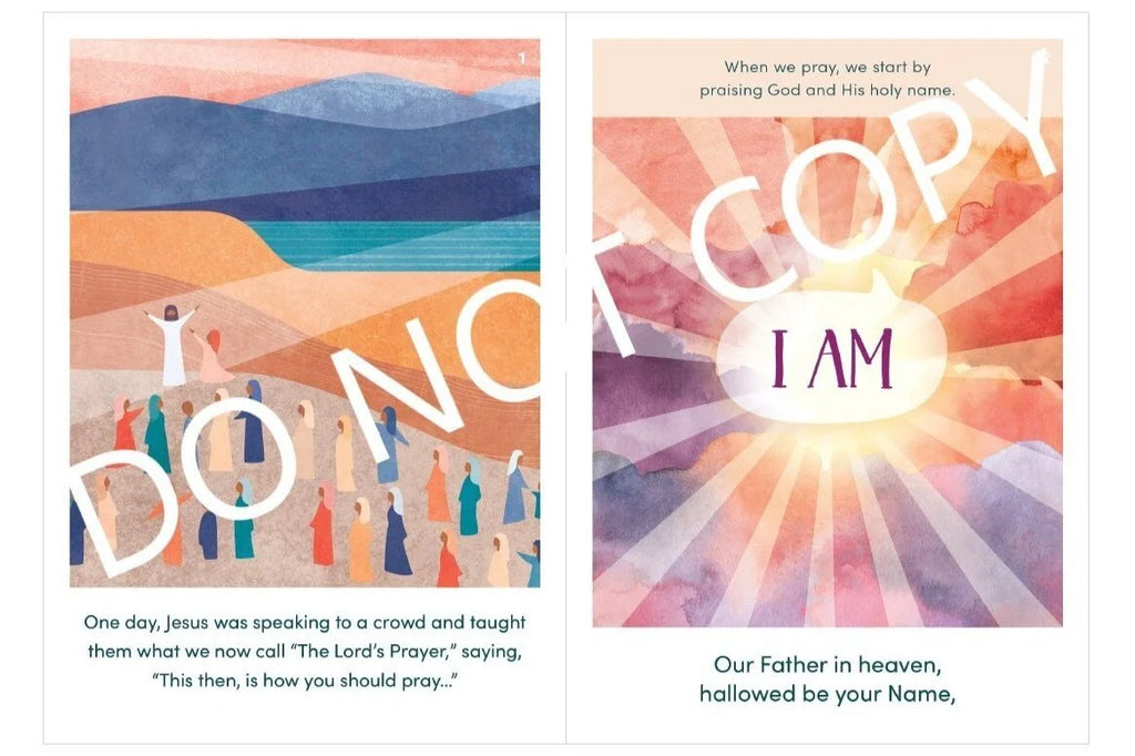 PRINTABLE Lord's Prayer Cards