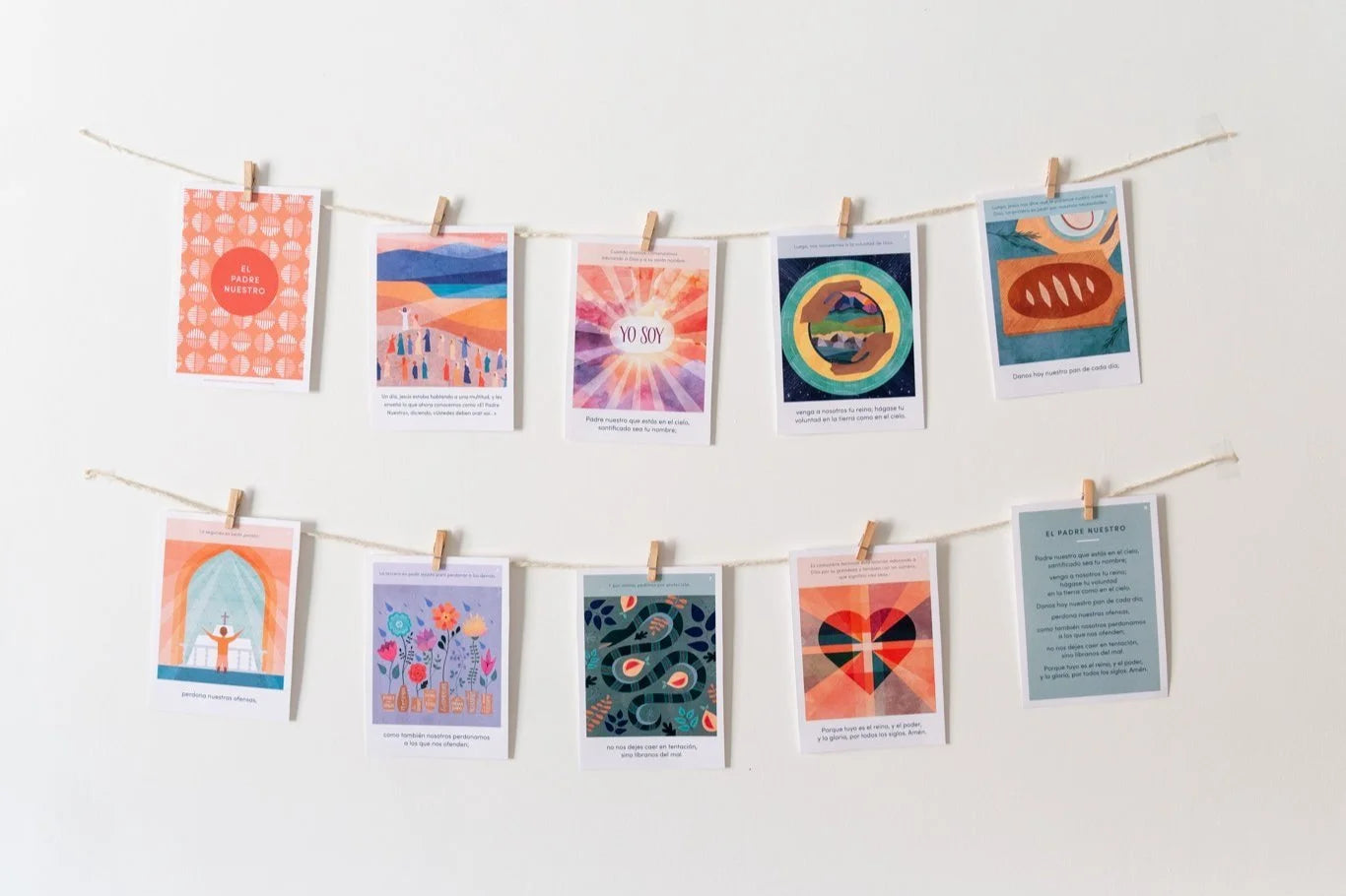 PRINTABLE "El Padre Nuestro" Cards