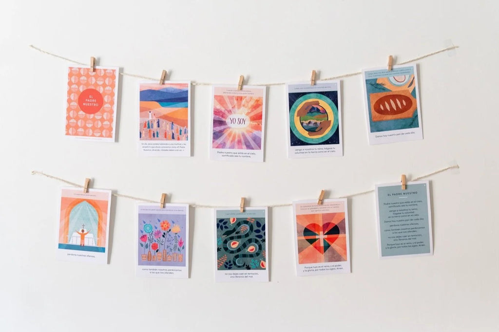 IMPRIMIBLES: Tarjetas de "El Padre Nuestro"